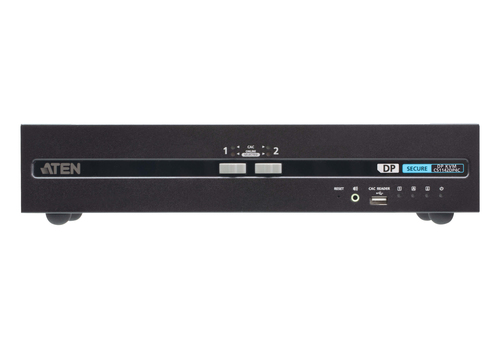 2-PORT USB DVI DUAL DISPLAY PP4.0 SECURE KVM W/ CAC SUPPORT