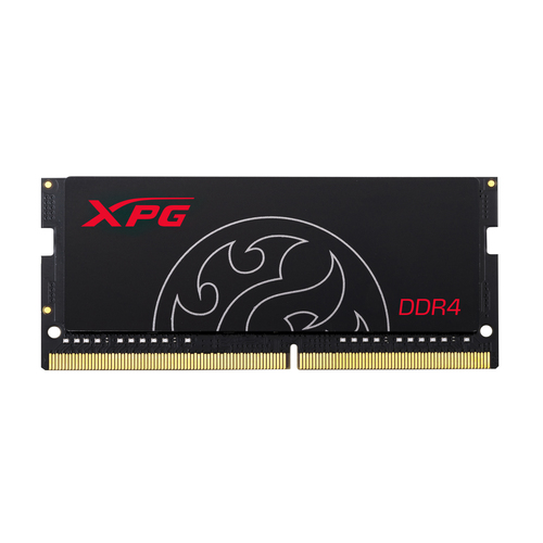 XPG Hunter - DDR4 - módulo - 8 GB - SO-DIMM de 260 contactos - 3000 MHz / PC4-24000 - CL17 - 12 V - sin búfer - no ECC - negro - AX4S30008G17G-SBHT