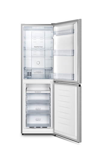 Hisense RB327N4BCE 55cm Frost Free Fridge Freezer - Stainless Steel - image 6