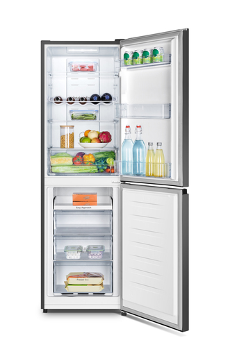 Hisense RB327N4BBE 50/50 Fridge Freezer - Black & Steel, Black - image 7