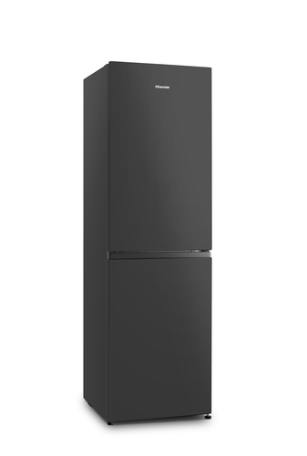 Hisense RB327N4BBE 50/50 Fridge Freezer - Black & Steel, Black - image 4