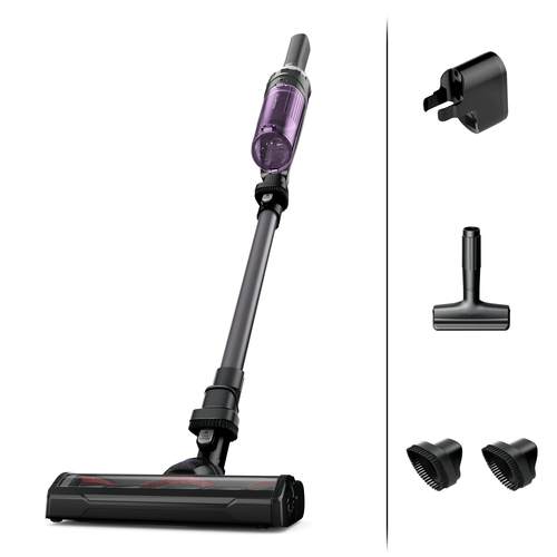 Rowenta X-Nano RH1128 Rechargeable Vacuum Cleaner purple/mink grey