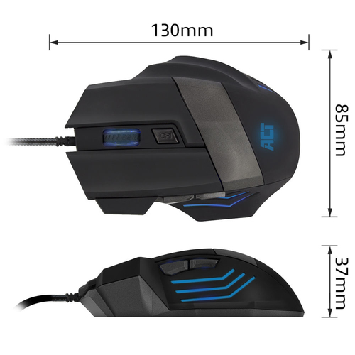 ACT AC5000 - Muis, afbeelding 2