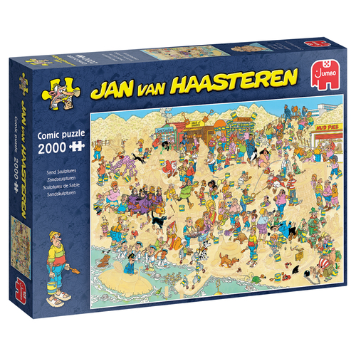 Jan van Haasteren Sand Sculptures 2000pcs Pusle 2000 tk Huumor