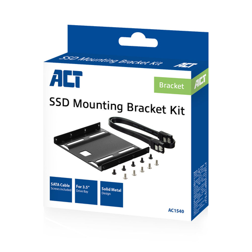 2 5i to 3 5i SSD/HDD kit with screws and 50cm SATA III cable, afbeelding 5