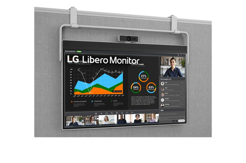 27 LG LIBERO MONITOR, 2560X1440, 16:9 IPS, USB-C, HDMI 2.0, WEBCAM