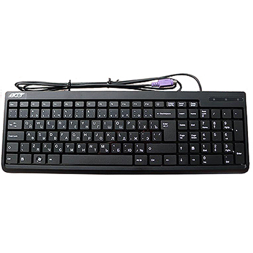 Acer KB.PS20B.126 keyboard PS/2 German Black