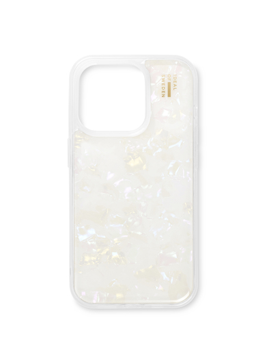iDeal of Sweden Pearlised Case iPhone 14 Pro White
