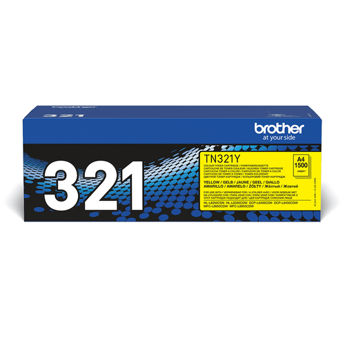Brother TN-321Y Toner Cartridge Yellow TN321Y - image 1