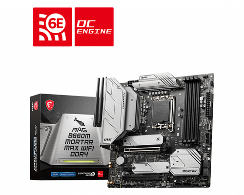 MB MSI MAG B660M MORTAR MAX WIFI DDR4 1700 MATX MAG B660M MORTAR MAX WIFI DDR4 - Código: MAG B660M MORTAR MAX WIFI DDR4 | Compra en Guadalajara