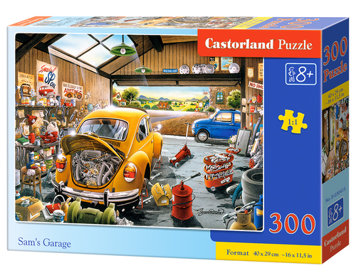 Castorland B-030415 pusle 300 tk Sõidukid