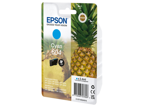 Epson 604 Ink Cartridge Pineapple Cyan C13T10G24010 - image 2