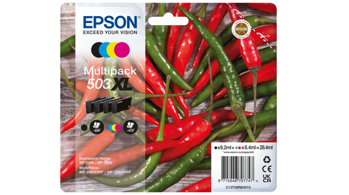 Epson 503XL Ink Cartridge High Yield Chilli Cmyk C13T09R64010 - image 1