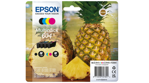 Epson 604 Ink Cartridge Multipack Cmyk C13T10G64010 - image 1