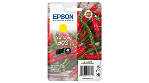 Epson 503 Ink Cartridge Chilli Yellow C13T09Q44010 - image 1