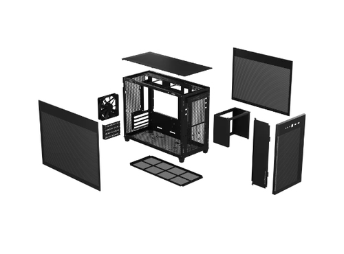 ASUS PRIME AP201 MESH Zwart, afbeelding 2