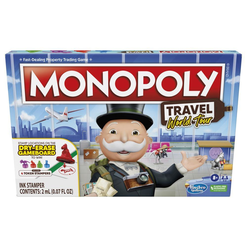 Monopoly Travel World Tour Monopoly Travel World Tour Lauamäng Pere