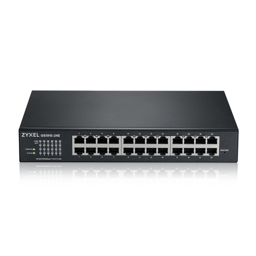 Zyxel GS1915-24E Managed L2 Gigabit Ethernet (10/100/1000) 1U Zwart, afbeelding 3