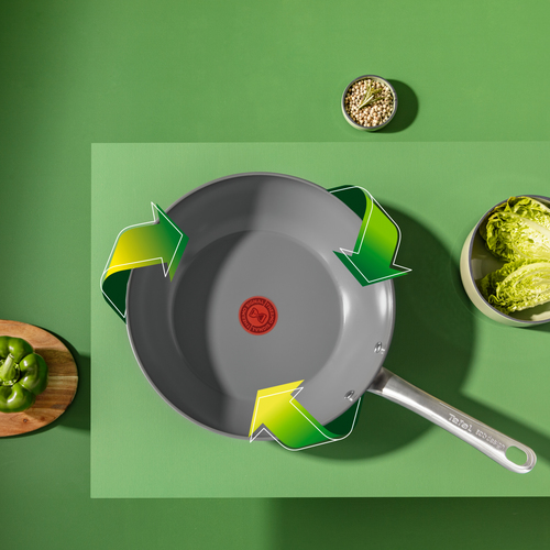 Tefal Renew+ Keramische wokpan 28 cm, afbeelding 3