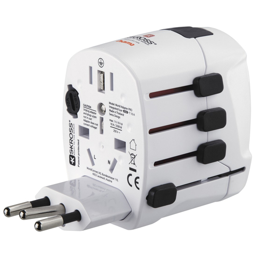 Hama Wereldreisadapter World Travel Pro, 3-polig Wifi adapter Wit, afbeelding 10