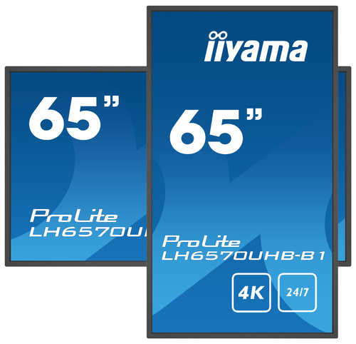 iiyama Prolite LH6570UHB-B1 public display, afbeelding 5