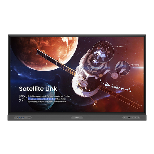 Pantalla BenQ RP7503 Board 75 Interactiva 4K UHD Resolución 3840x2160 Panel IPS RP7503 - RP7503