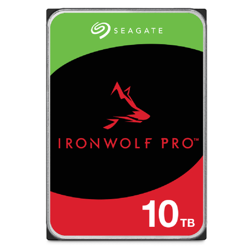 ST10000NT001 DISCO DURO INTERNO SEAGATE IRONWOLF PRO 10TB 35 ESCRITORIO SATA3 6GB/S 256MB 7200RPM 24X7 HOT-PLUG NAS SIN LIMITE DE BAHIAS ST10000NT001