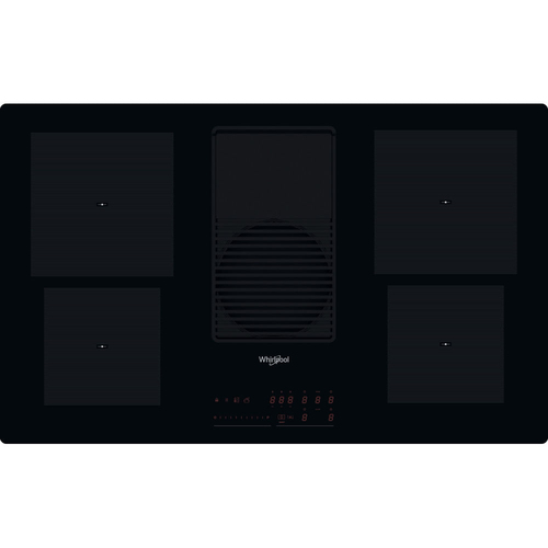 Whirlpool WVH 92 K/1 Inductie kookplaat met afzuiging Zwart
