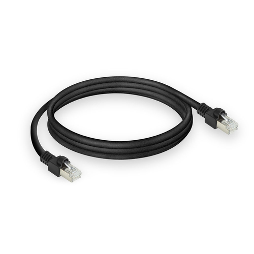 CAT7 S/FTP PUR BLACK 10.00M. 1 stk, afbeelding 2