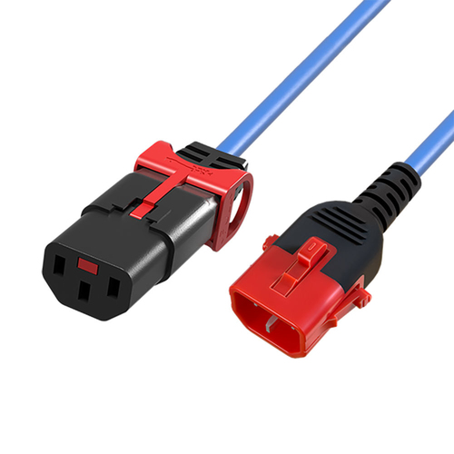 POWERCORD C13SL+-C14L BL 1.50M. 1 stk