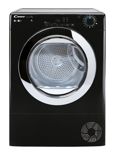 Candy Smart Pro CSOEC10TCGB-80 trummelkuivati Eraldiseisev Eest täidetav 10 kg B Must