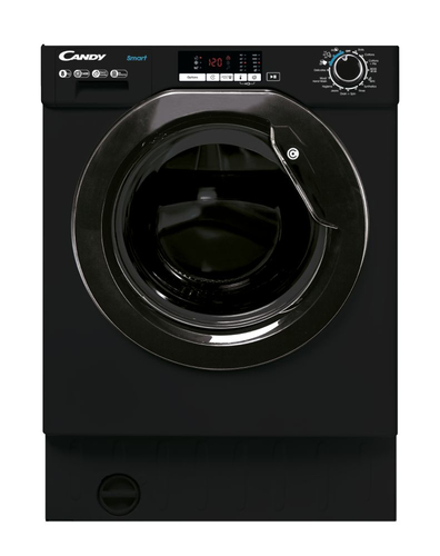Candy Smart CBW 48D2BBE-80 pesumasin Eest täidetav 8 kg 1400 RPM Must