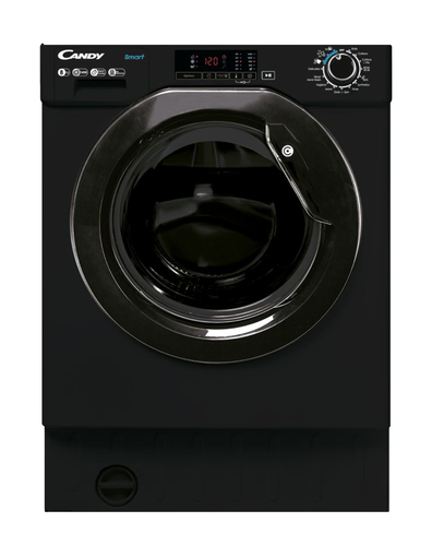 Candy Smart CBW48D1BBE/1-80 pesumasin Eest täidetav 8 kg 1400 RPM Must