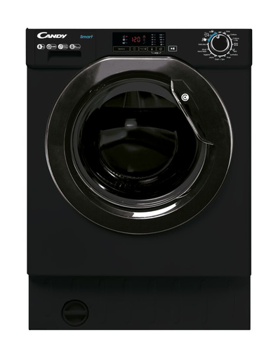 Candy Smart CBW48D1BBE-80 pesumasin Eest täidetav 8 kg 1400 RPM Must