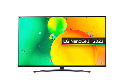 LG NanoCell 55NANO766QA 139,7 cm (55) 4K Ultra HD Nutiteleri funktsioon WiFi Must