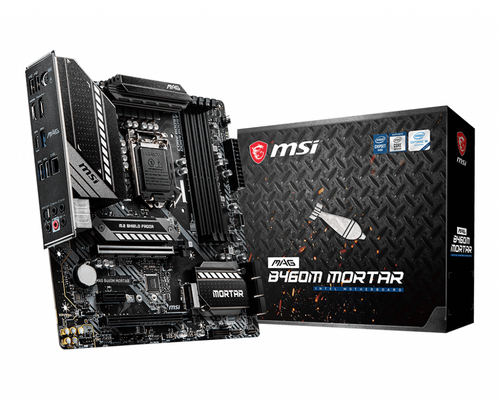 MSI MAG B460M MORTAR Intel B460 LGA 1200 (Socket H5) Mikro ATX