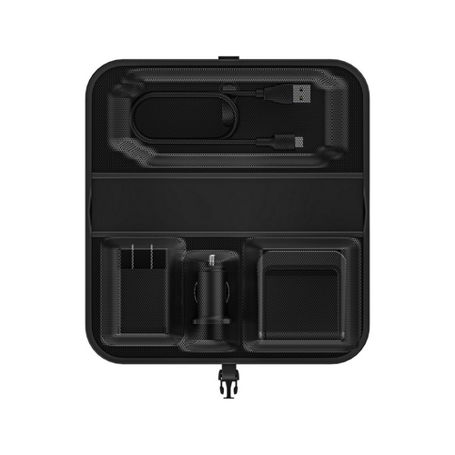 409901792 mophie Charge Stream Travel Kit - Alfombrilla de carga inalámbrica + adaptador de corriente CA + adaptador de corriente para el coche - 5 vatios - negro