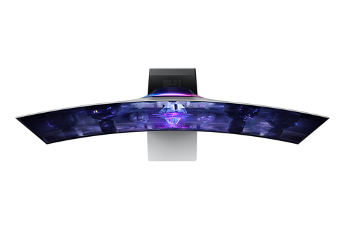 Samsung Odyssey G8 OLED 34" Quad HD Curved Gaming Monitor 175Hz in Silver - Silver - image 8