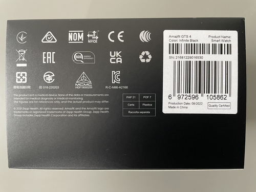 Amazfit GTS 4 smartwatch, afbeelding 8