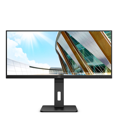 AOC P2 U34P2 LED display 86,4 cm (34) 3440 x 1440 pikslit 4K Ultra HD Must