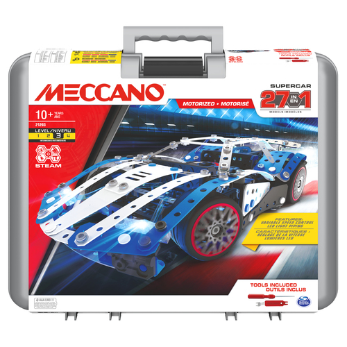 Meccano MEC 27 Multi Model SupercarSet GML
