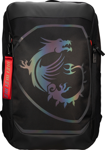MSI Titan Gaming kuprinė Turistinė kuprinė Juoda, Raudona