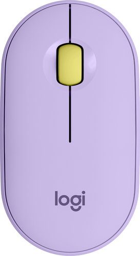 910-006659 MOUSE LOGITECH M350 LAVENDER LEMONADE INALMBRICO RECEPTOR USB Y BLUETOOTH PC/MAC/CHROME/LINUX/ANDROID/IPADOS 910-006659