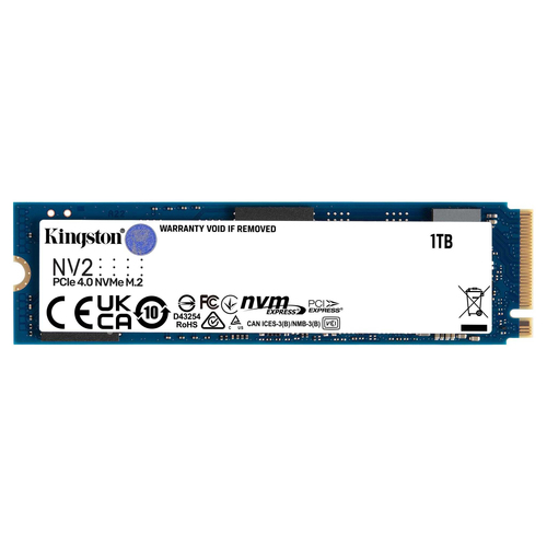 SNV2S/1000GBK SSD INTERNO KINGSTON 1000G RENDIMIENTO PCIE NVME GEN 4 X 4 BULK SNV2S 1000GBK -  SNV2S/1000GBK