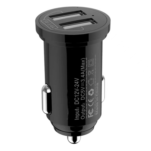 Techly Autoladegerät 2p USB A 5V/2.4A zwart, afbeelding 5
