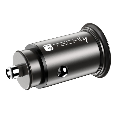 Techly Autoladegerät 5V 2p USB A USBC 38W, afbeelding 4