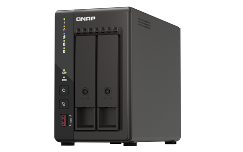 TS-253E-8G-US NAS QNAP TS-253E-8G / 2 BAHIAS / TORRE / INTEL CELERON 4NUCLEOS 26GHZ / 8GB RAM DDR4 / LAN 25GBE2 / WAKE ON LAN / HDMI2 / USB 322 / USB 20 2 / SOPORTA M2 22802 / NO INCLUYE DISCOS TS-253E-8G-US