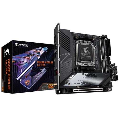 GIGABYTE - Placa base - Mini ITX - Socket LGA1700 - Tarjeta de sonido - B650I AORUS ULTRA