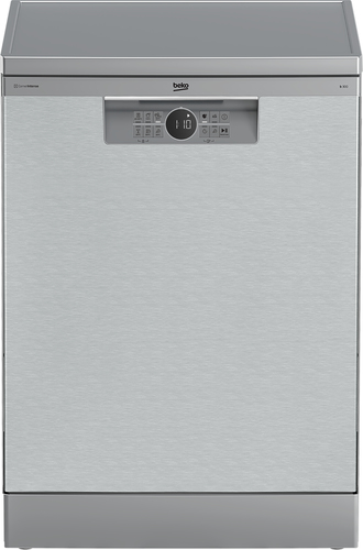 Beko BDFN26640XC CornerIntense Vrijstaande vaatwasser Zilver
