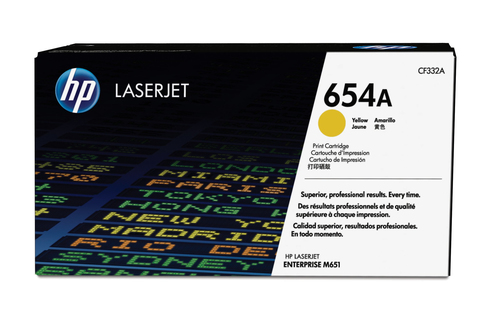 HP 654A CMYK Cartridge Bundle – image 4